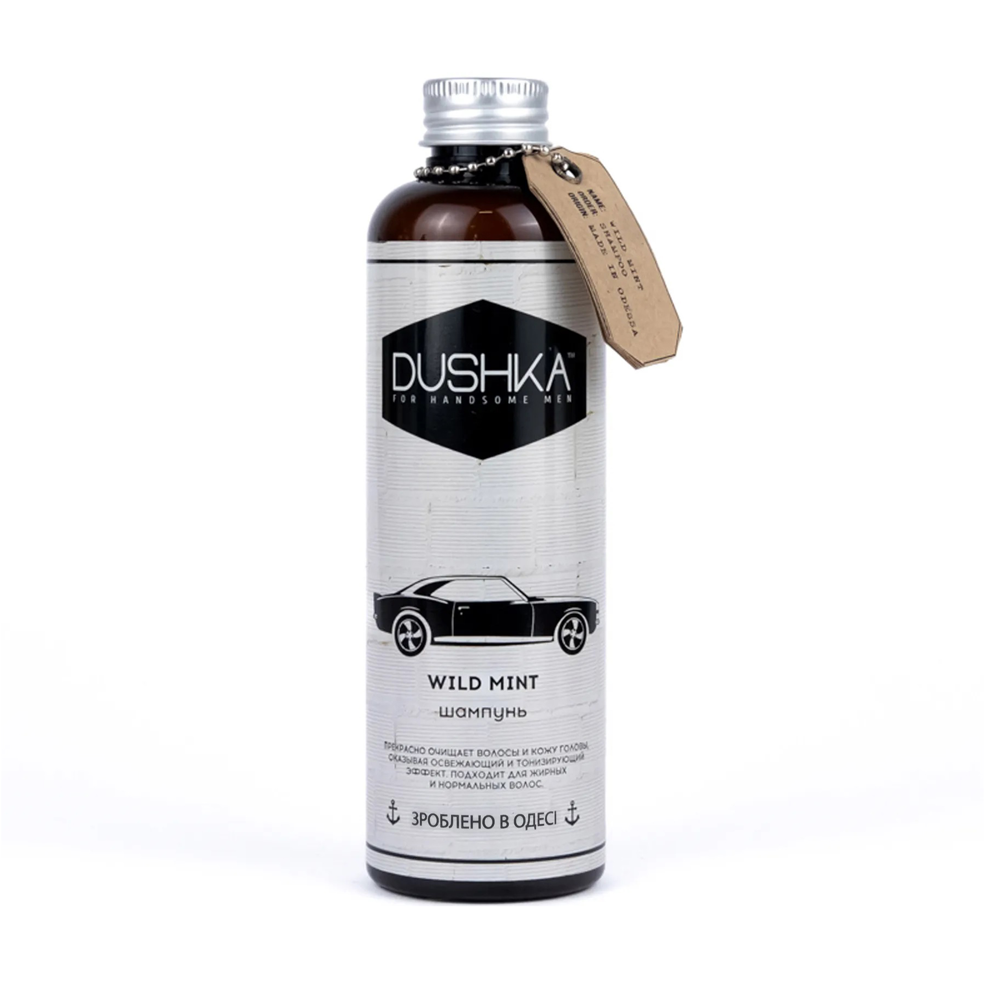 Чоловічий шампунь для волосся Dushka Wild Mint, 200 мл